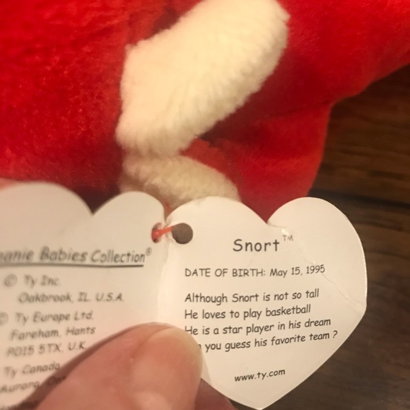 TY BEANIE BABY SNORT - Picture 6 of 6
